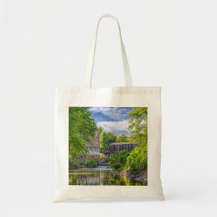 Bollinger Mill und Burfordville Covered Bridge Tragetasche