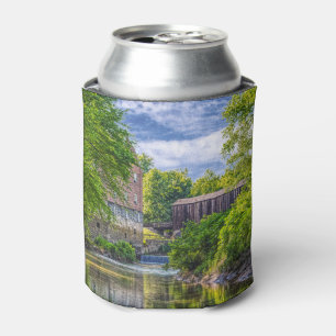 Bollinger-Mühle und Burfordville Covered Bridge Dosenkühler