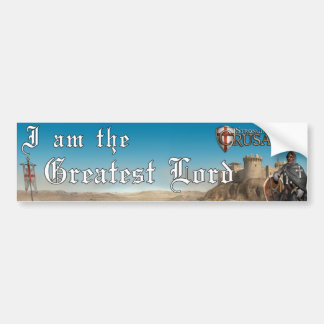 Bollwerks-Kreuzfahrer - bestster Lord 1 Autoaufkleber
