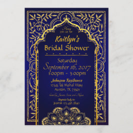 Bollywood Arabian Nights Bridal Dusche Einladung