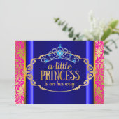 Bollywood Baby Dusche Einladung (Stehend Vorderseite)