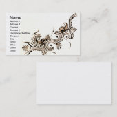 Bollywood Business Card Visitenkarte (Vorne/Hinten)