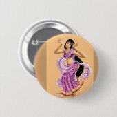 Bollywood Button (Vorne & Hinten)