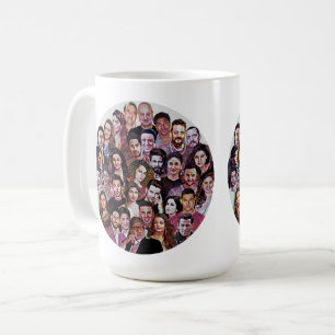 Bollywood-Familie Kaffeetasse