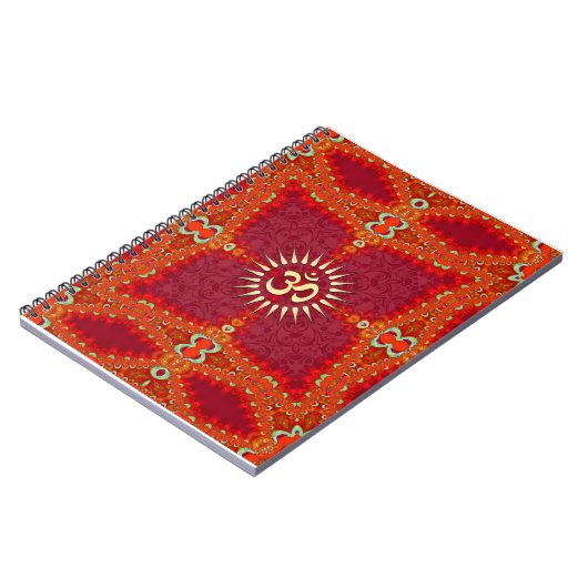 Bollywood OM Goddess Wedding Journal Notizblock (Linke Seite)