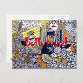 Bollywood-Postkarte Postkarte (Vorne/Hinten)