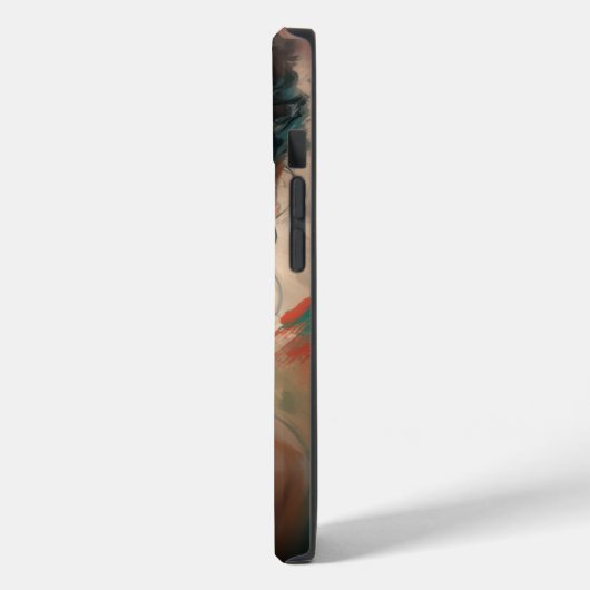 Bollywood Star Indian Woman Portrait Oil Painting Case-Mate iPhone Hülle (Rückseite / Links)