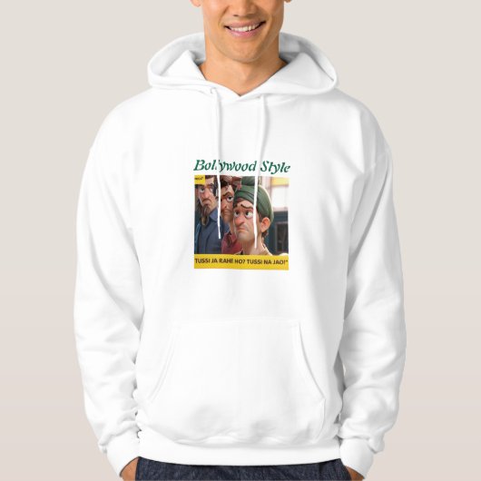 Bollywood Style Hoodie (Vorderseite)