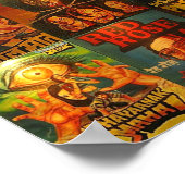 Bollywood Vintage-Druck Poster (Ecke)