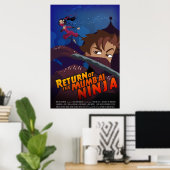 Bollywood Wannabe Ninja Poster (Heimbüro)