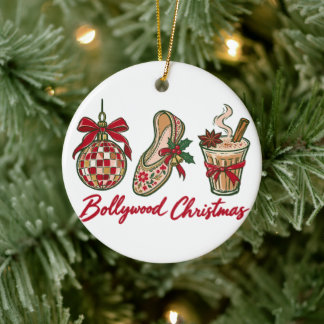 Bollywood Weihnachten Keramik Ornament