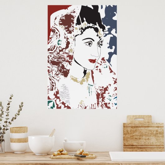 BollywoodBride24x36-Poster Poster (Küche)