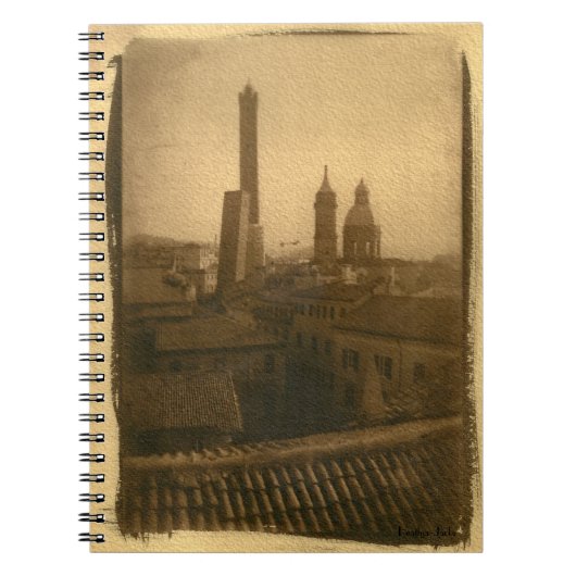 Bologna-Dachspitze-Notizbuch Notizblock (Vorderseite)
