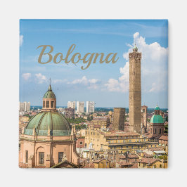 Bologna Emilia Romagna Italien Panorama Geschenk Magnet