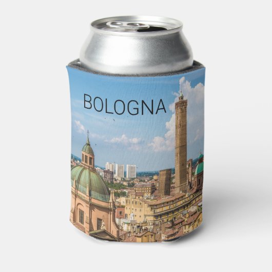 Bologna Emilia-Romagna Italien Panorama Souvenir Dosenkühler (Kanne Rückseite)