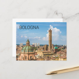 Bologna Emilia-Romagna Italien Panorama Souvenir Feiertagspostkarte