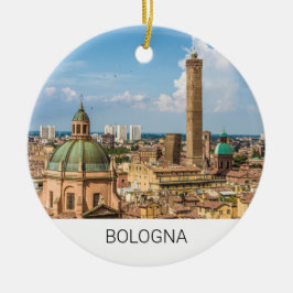 Bologna Emilia-Romagna Italien Panorama Souvenir Keramik Ornament