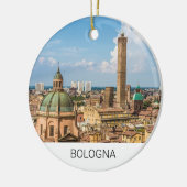 Bologna Emilia-Romagna Italien Panorama Souvenir Keramik Ornament (Links)