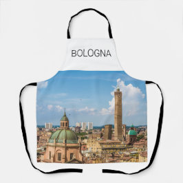 Bologna Emilia-Romagna Italien Panorama Souvenir Schürze