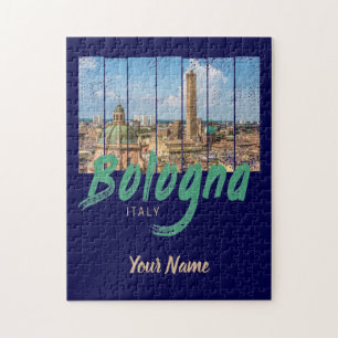 Bologna Emilia-Romagna Italien Souvenir aus alten  Puzzle