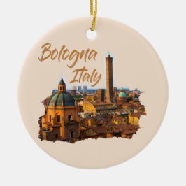 Bologna Italien: Historisches Zentrum Keramik Ornament