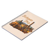 Bologna Italien: Historisches Zentrum Notizblock (Linke Seite)