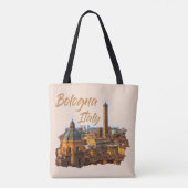Bologna Italien: Historisches Zentrum Tasche (Rückseite)