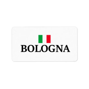 Bologna Italien, I Liebe Bologna Adressaufkleber