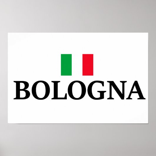 Bologna Italien, I Liebe Bologna Poster (Vorne)