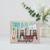Bologna, Italien Postkarte (Stehend Vorderseite)