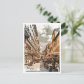 Bologna Italien Schöne Öl Paint Landschaft Postkarte