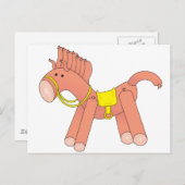 BOLOGNA PONY POSTKARTE (Vorne/Hinten)