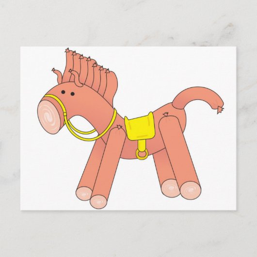 BOLOGNA PONY POSTKARTE (Vorderseite)