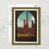 Bologna Postkarte (Vorne/Hinten)
