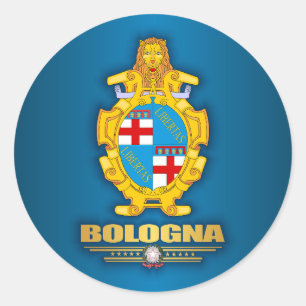 Bologna Runder Aufkleber