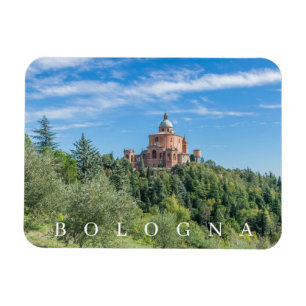 Bologna Sanctuary San Luca Aussicht Kühlschrankmag Magnet