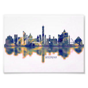Bologna Skyline Fotodruck