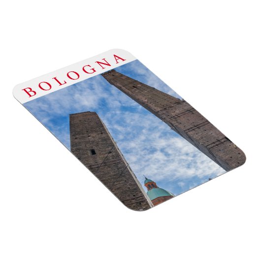Bologna Two Towers Kühlschrankmagnet Magnet (Rechte Seite)