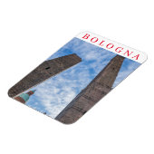 Bologna Two Towers Kühlschrankmagnet Magnet (Linke Seite)
