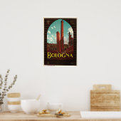 Bologna Vintage Travel Poster (Küche)