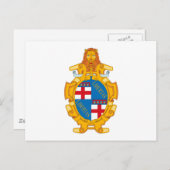 Bologna-Wappen Postkarte (Vorne/Hinten)