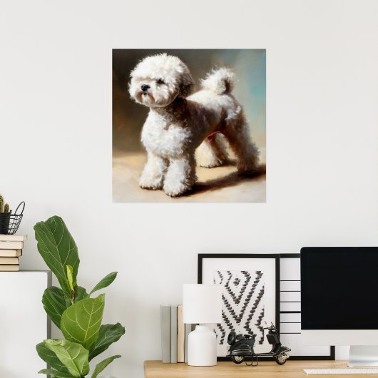 Bolognese Dog Poster (Heimbüro)