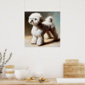 Bolognese Dog Poster (Küche)