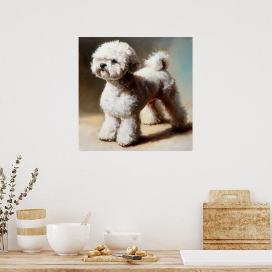 Bolognese Dog Poster (Küche)