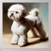 Bolognese Dog Poster (Vorne)