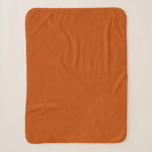 Bologneser/ Dunkles Rost-Orange Sherpadecke (Vorderseite)