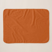 Bologneser/ Dunkles Rost-Orange Sherpadecke (Vorderseite (Horizontal))