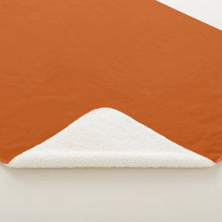 Bologneser/ Dunkles Rost-Orange Sherpadecke