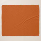 Bologneser/ Dunkles Rost-Orange Sherpadecke (Vorderseite (Horizontal))