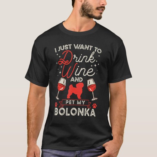 Bolonka Wine Bolonka Zwetna 2 T-Shirt (Vorderseite)